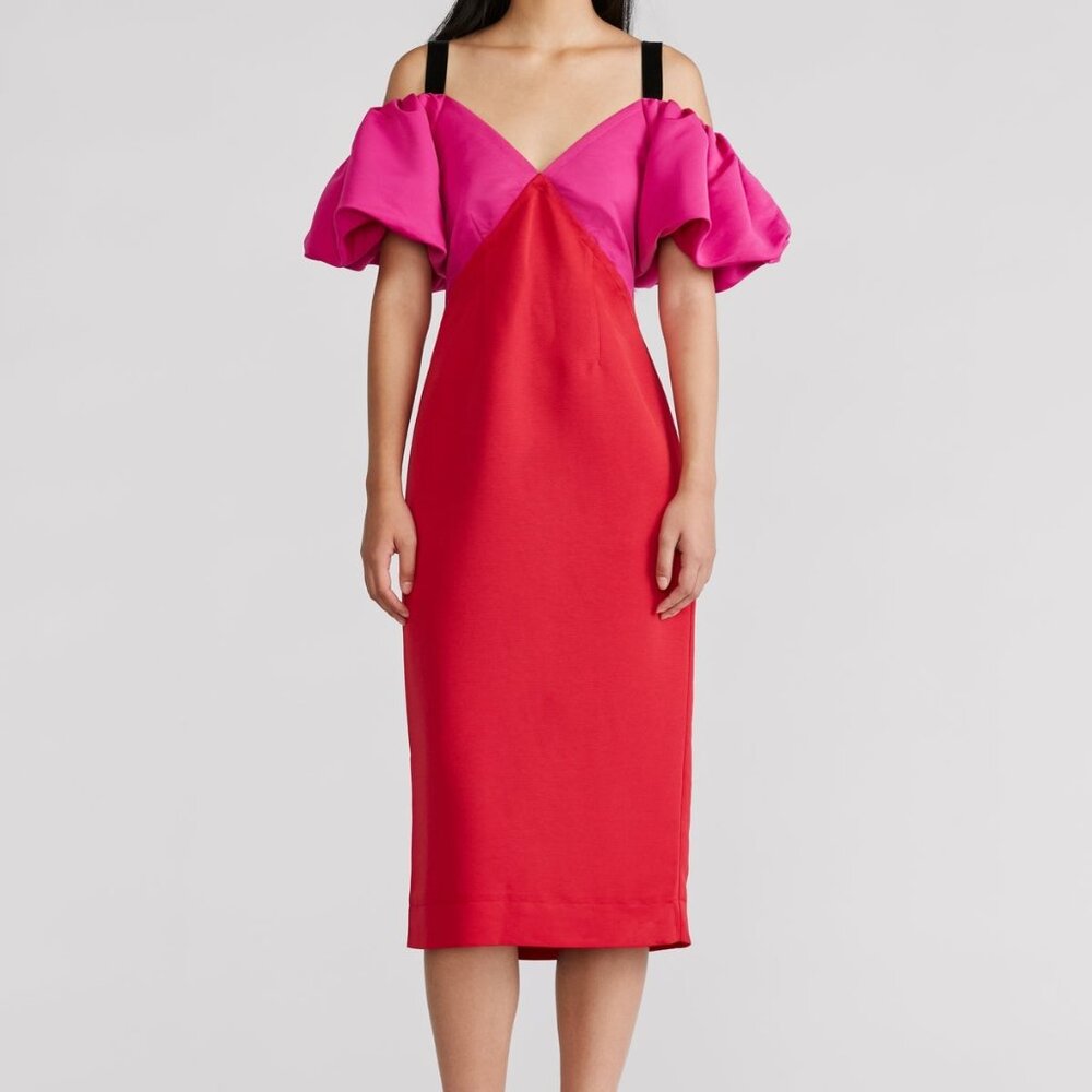 Zac Posen- Off Shoulder Midi Dress- BNWT- For any occasion!